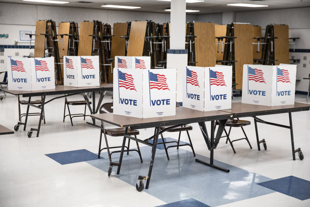 Voters In 14 States Head To The Polls On Super Tuesday