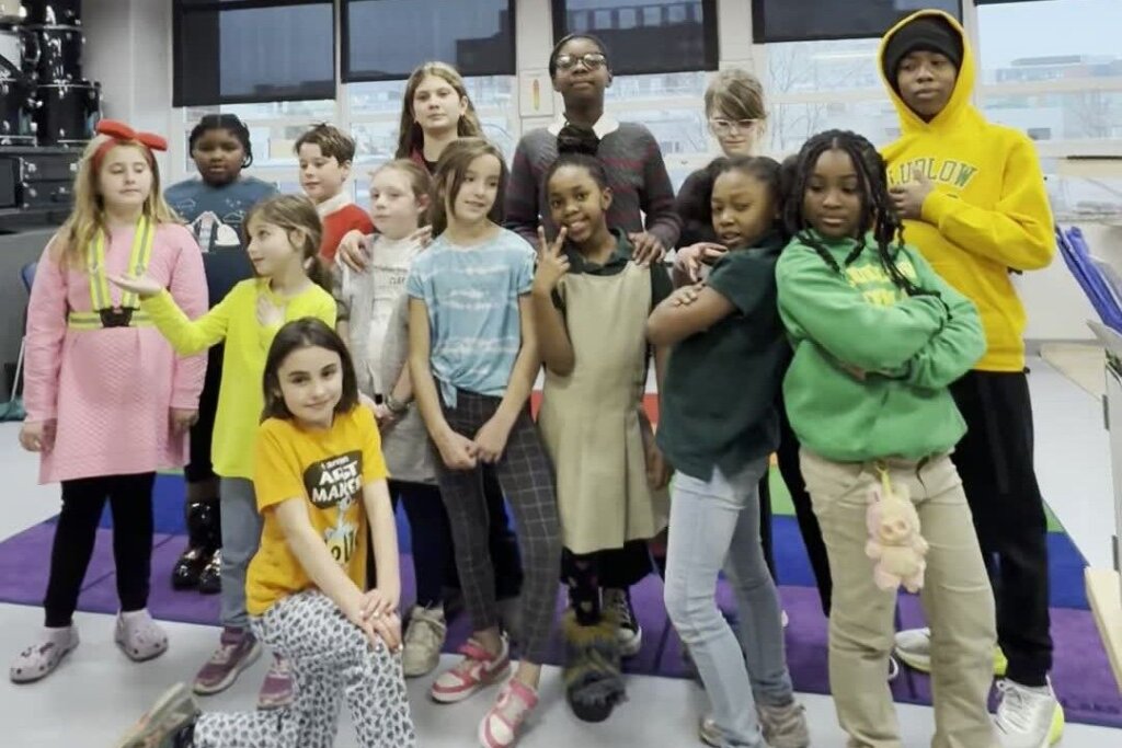 Ludlow Taylor Elementary School students