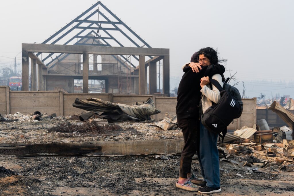 APTOPIX Chile Wildfires