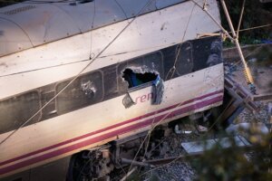 APTOPIX Spain Train Crash