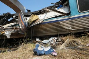 APTOPIX Thailand Train Accident