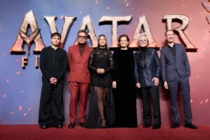 Britain Avatar: Fire and Ash Premiere