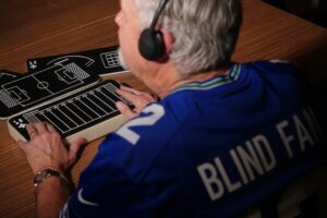 NFL Blind Fans Football