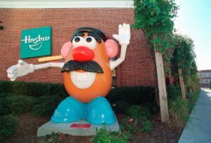 US Potato Head License Plate Rhode Island