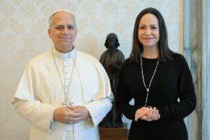 Vatican Venezuela Pope Machado