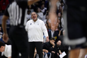 Georgetown head coach Ed Cooley