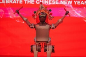 China Lunar New Year Robots