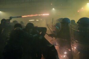 Milan Cortina Olympics Protest