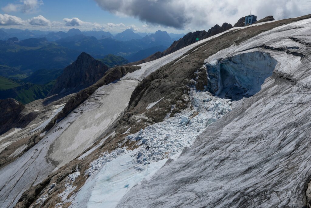 Milan Cortina Olympics Cortina Skiers Glaciers