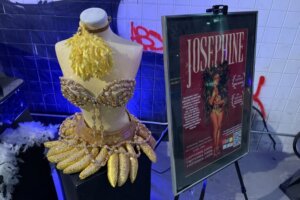 A burlesque outfit seen in Dupont Underground