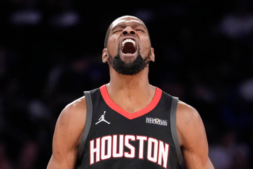 Rockets Knicks Basketball