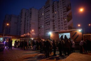 APTOPIX Russia Ukraine War Blackout