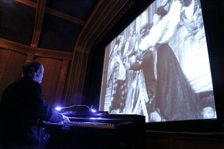 Scholars, archivists and film enthusiasts attend the "Mostly Lost" film festival at the Library of Congress Packard Campus to screen and identify silent and early films that have been unidentified, June 12, 2015. Photo by Shawn Miller.