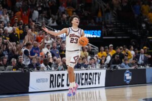 APTOPIX NCAA Iowa Illinois Basketball