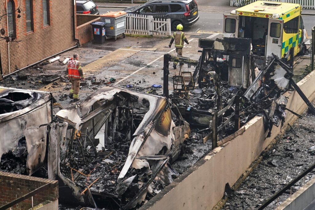 Britain Antisemitic Attack