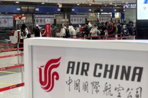 China North Korea Flights