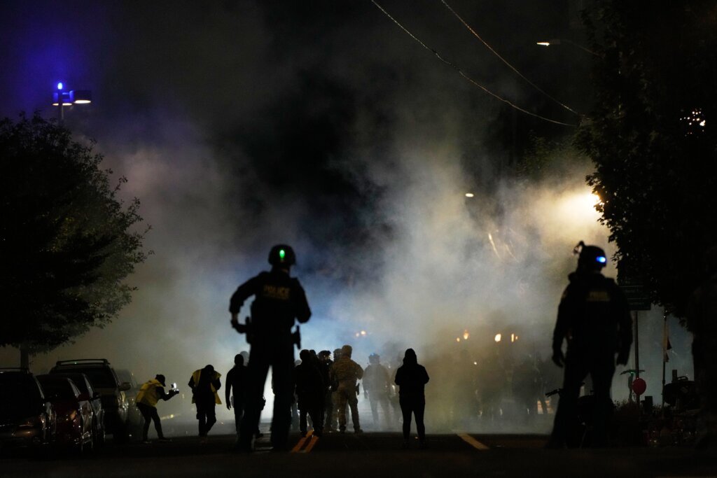 Federal Enforcement Tear Gas Oregon