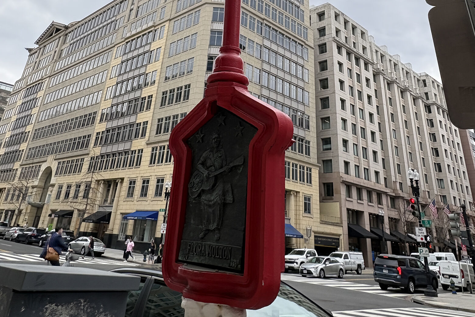 WTOP's Matt Kaufax explains how these markers have found new life — commemorating some of history's most prominent women's rights leaders