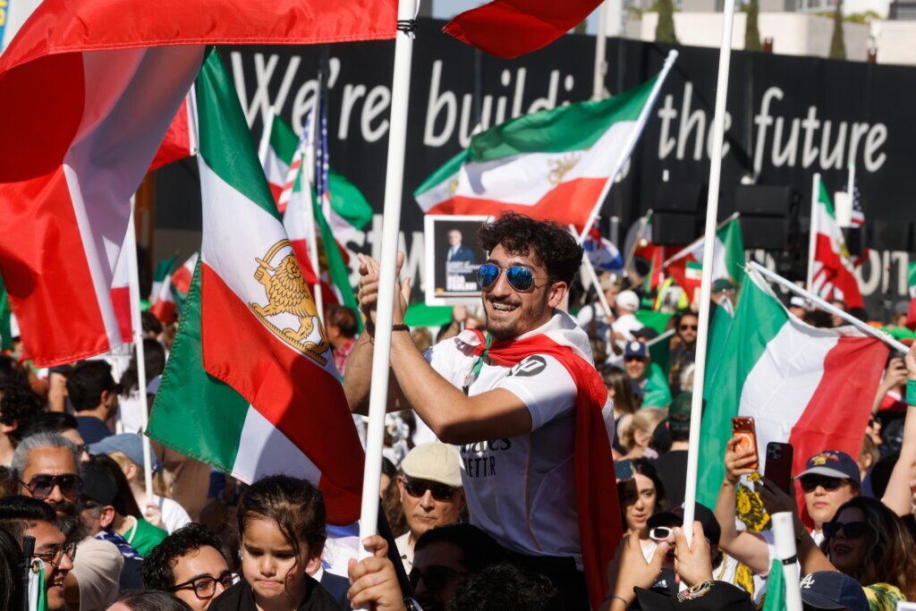 Iran US Israel Protests