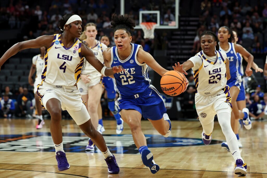 NCAA Duke LSU Basketball