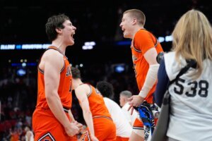 NCAA Illinois Houston Basketball