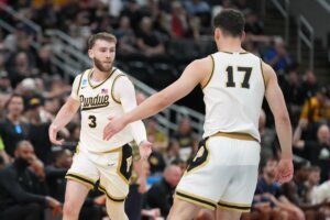 NCAA Queens Purdue Basketball