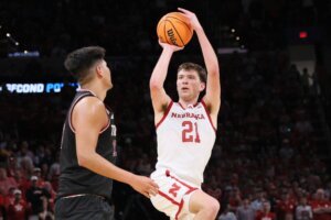 NCAA Troy Nebraska Basketball