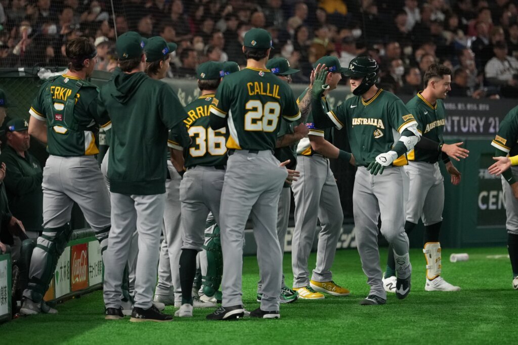 WBC Australia Czech Republic Baseball