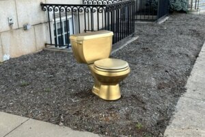 Golden Toilet
