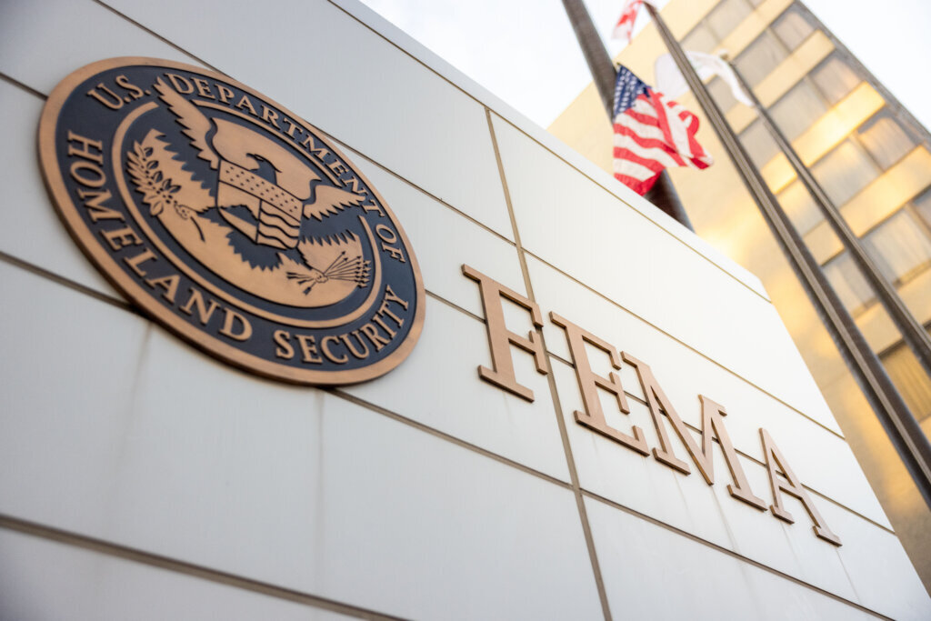 FEMA sign