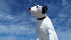 Giant Dog Statue