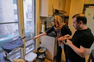 Iran US One Couple's Fears