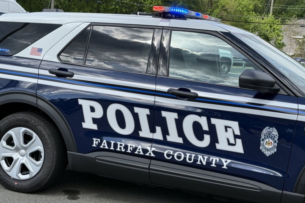 Fairfax county police cruiser