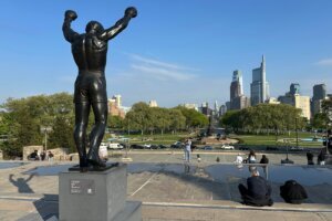 APTOPIX Rocky Statue Exhibition