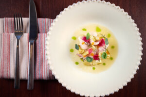 The Crudo di Pescatore at Rosselli