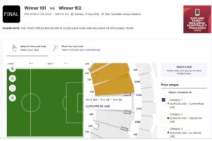 WCup Tickets Soccer