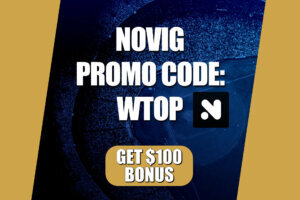 WTOP Novig promo code masters in title