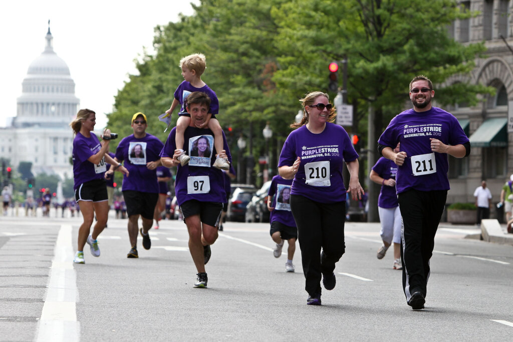 PurpleStride Washington DC 2012 Pancreatic Cancer Action Network Benefit