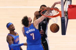 APTOPIX Spurs Thunder Basketball