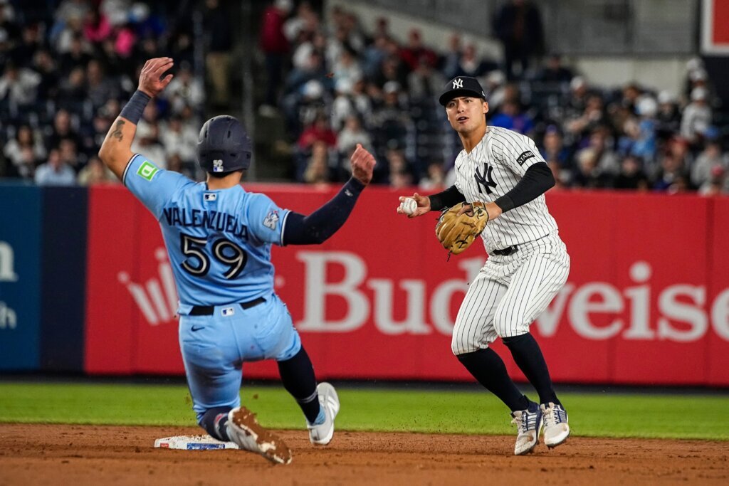 Blue Jays Yankees Baseball