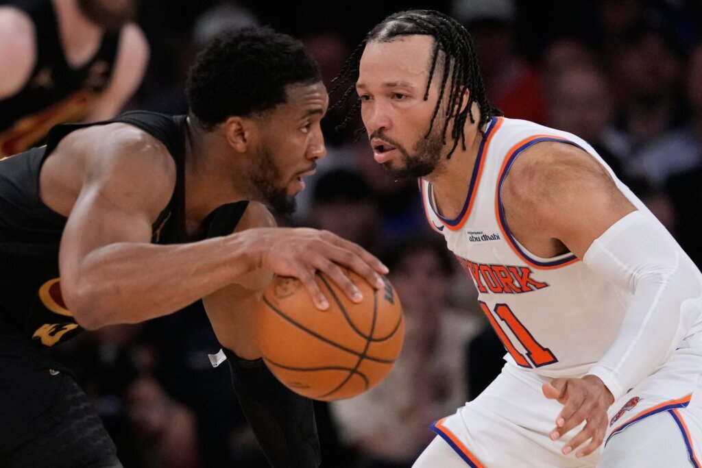 Cavaliers Knicks Basketball