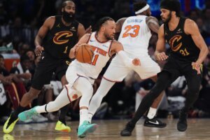 Cavaliers Knicks Basketball