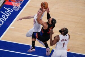 Cavaliers Knicks Basketball