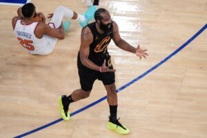 Cavaliers Knicks Basketball