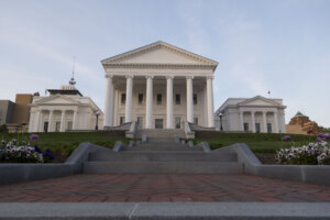 Front View of the Virginia State House