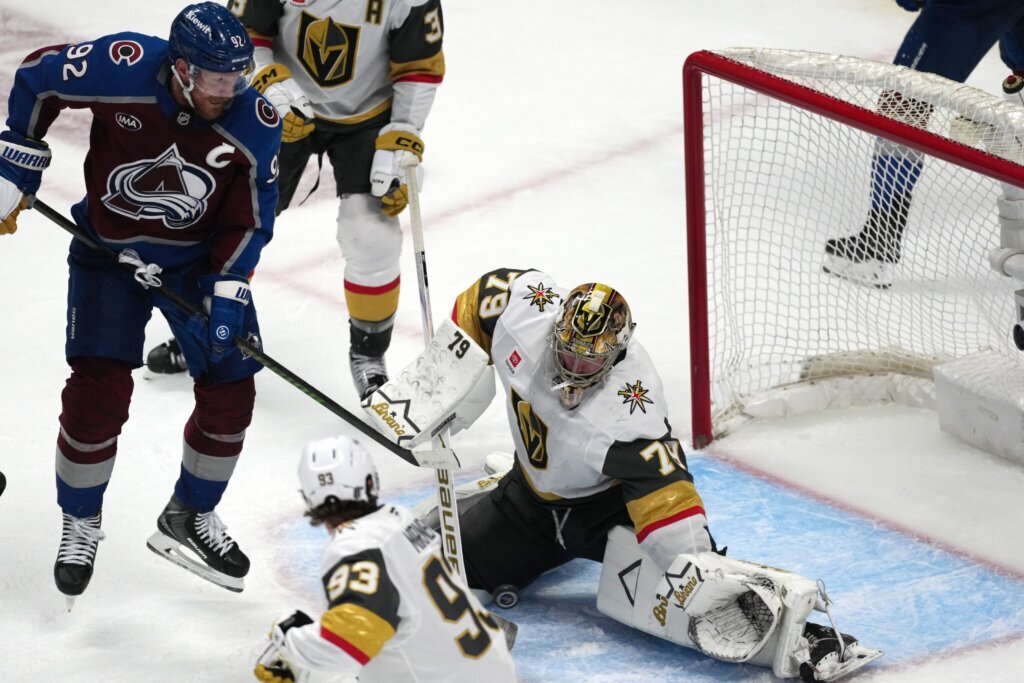 Golden Knights Avalanche Hockey