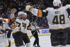 Golden Knights Avalanche Hockey