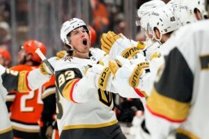 Golden Knights Ducks Hockey