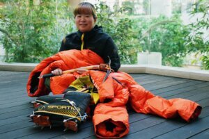 Japanese woman who scaled the world’s 14 top peaks says she wants to share joy