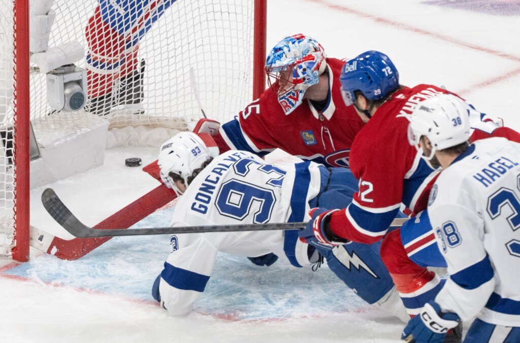 Lightning Canadiens Hockey